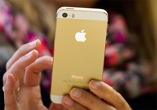Золотой iPhone 5s