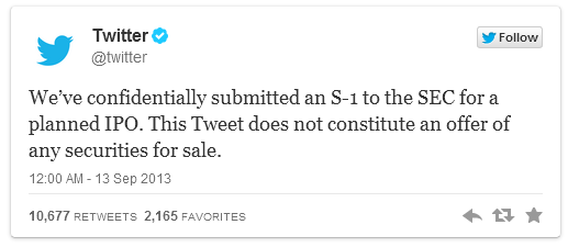 Twitter   IPO