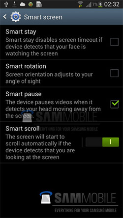 Eye Scroll  Eye Pause    Galaxy S IV. . 1