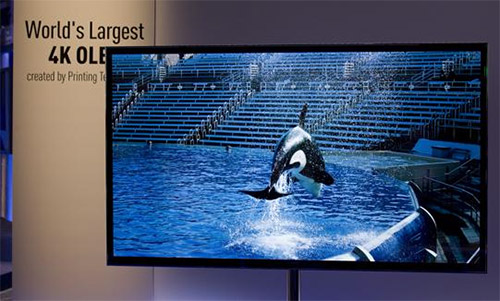 Panasonic показала самый большой 4K OLED-телевизор