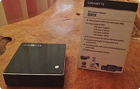 Gigabyte Brix - -  Mac mini