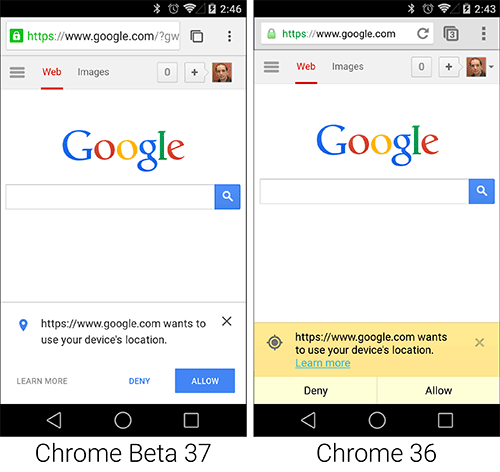 Chrome   Android L