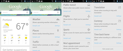 Google Now    Android-