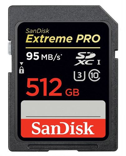 SanDisk SDXC 512 