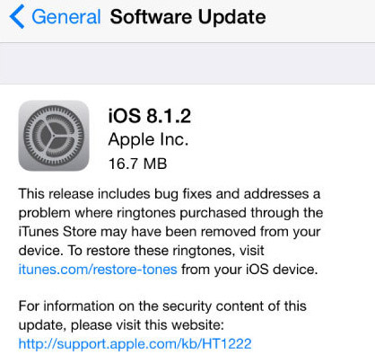 iOS 8.1.2    