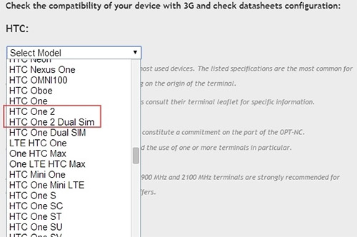 HTC One 2  dualSIM-