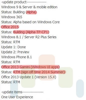 Windows 9  -