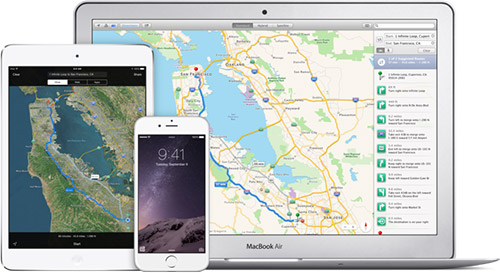 Apple Maps заработают в браузере