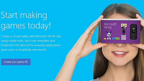 Microsoft делает шлем виртуальной реальности для Lumia
