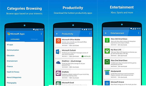  Google Play   Microsoft Apps