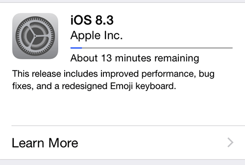 iOS 8.3   Siri