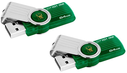 USB-флэшка Kingston на 64 Гбайта USB-флэшка Kingston на 64 Гбайта