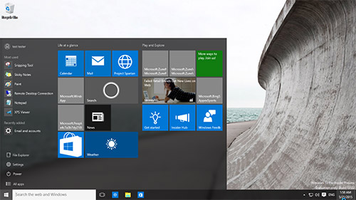 Windows 10 сборка 10122 улучшила меню Пуск