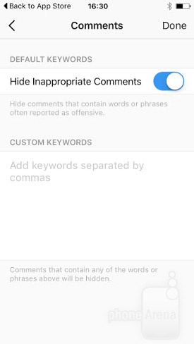 Instagram научился блокировать оскорбления