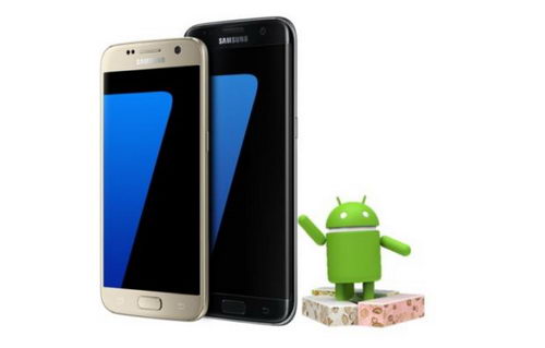 Samsung  Android 7.0  Galaxy S7