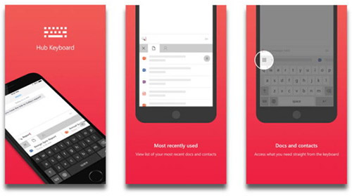Microsoft Hub Keyboard   iOS