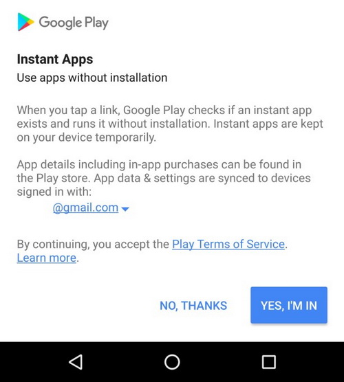  Instant Apps    Google