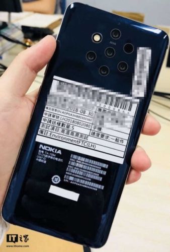Смартфон Nokia с пятью камерами показался на фото