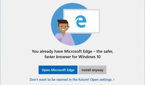 В Windows 10 появится назойливая реклама Microsoft Edge