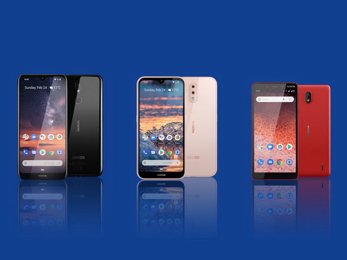 Nokia представила бюджетные полноэкранные смартфоны