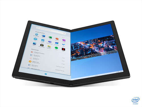Lenovo выпустила складной компьютер ThinkPad X1 F