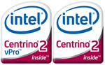 Логотип Intel Centrino 2